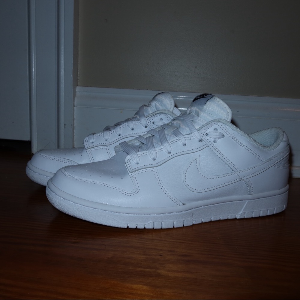 Nike All-White Dunks Sneaker